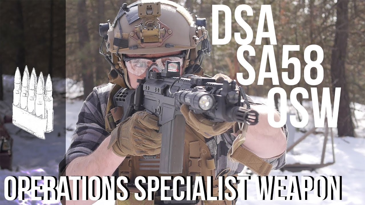 中文字幕【Garand Thumb】DSA SA58 OSW 测评